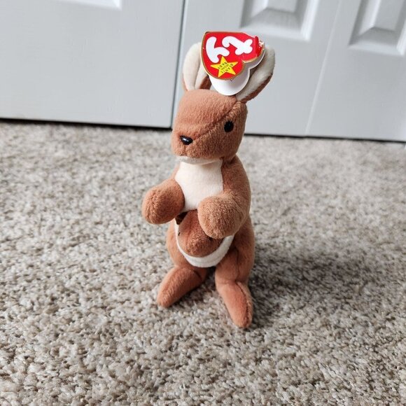 Ty Beanie Baby Bundle - Pouch, Ziggy, Chocolate, Ants and Roam - Picture 2 of 11